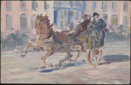Horse-drawn