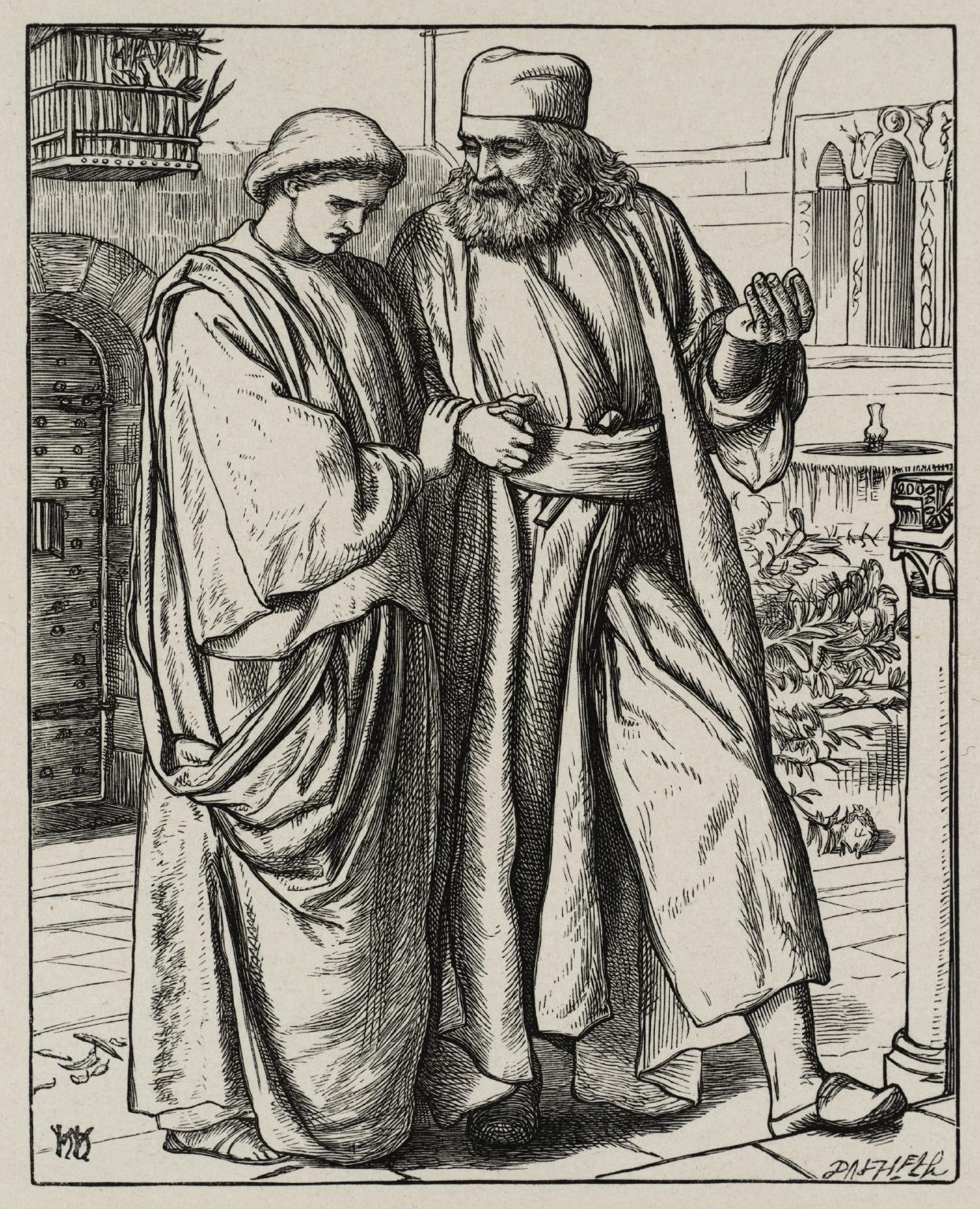 The Lent Jewels, engraved by the Dalziel Brothers