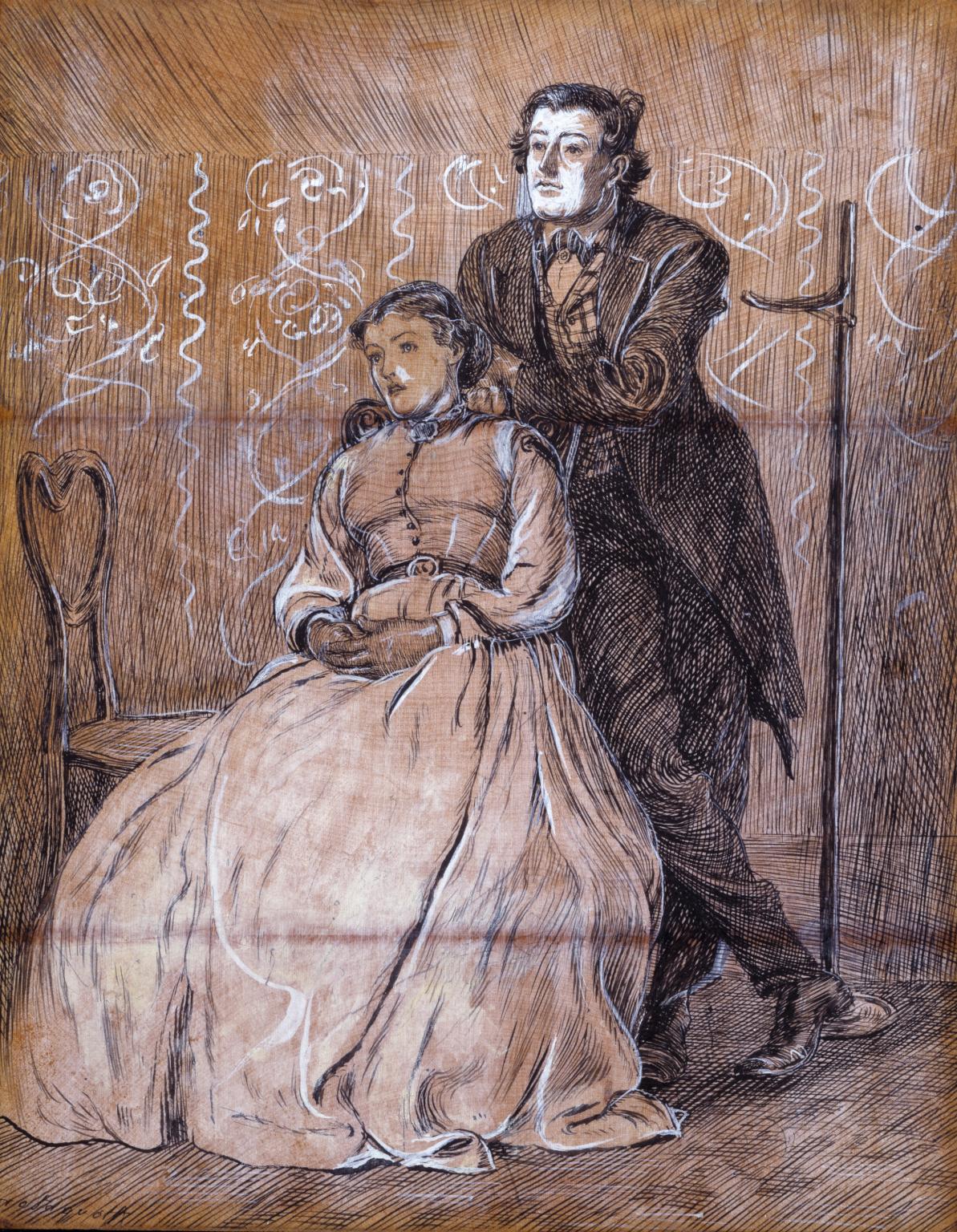 Facing the Camera, for engraving