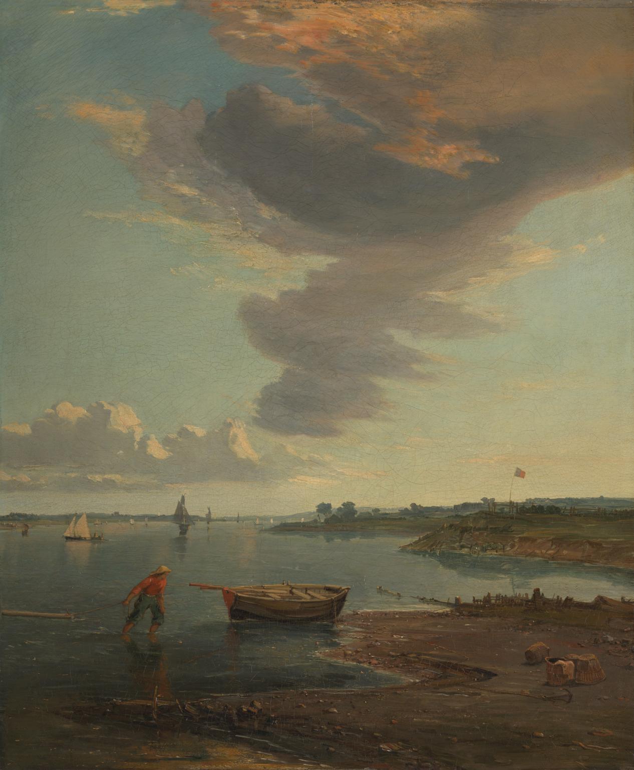 The Thames below Woolwich, 1843