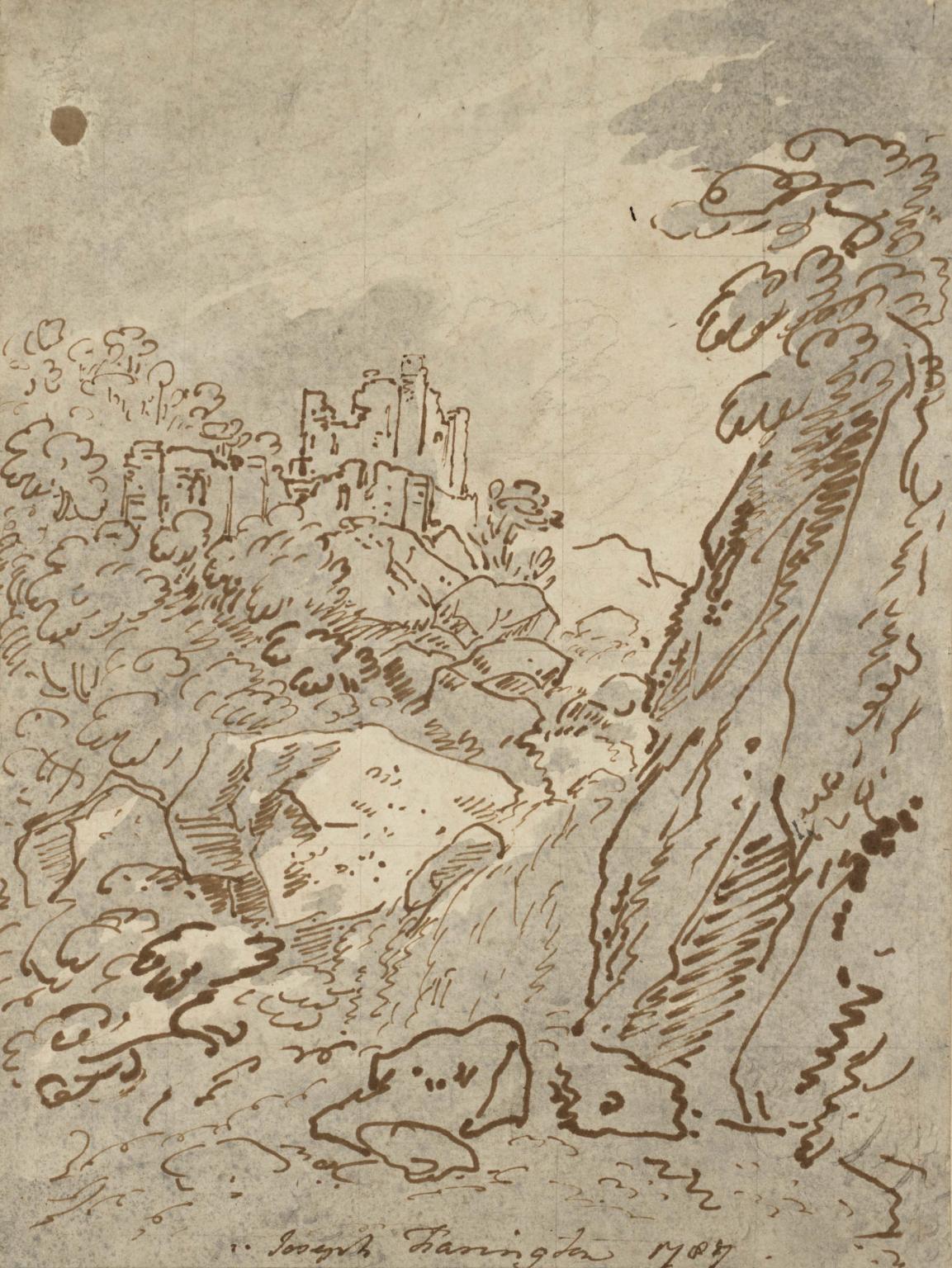 Landscape, with Castle