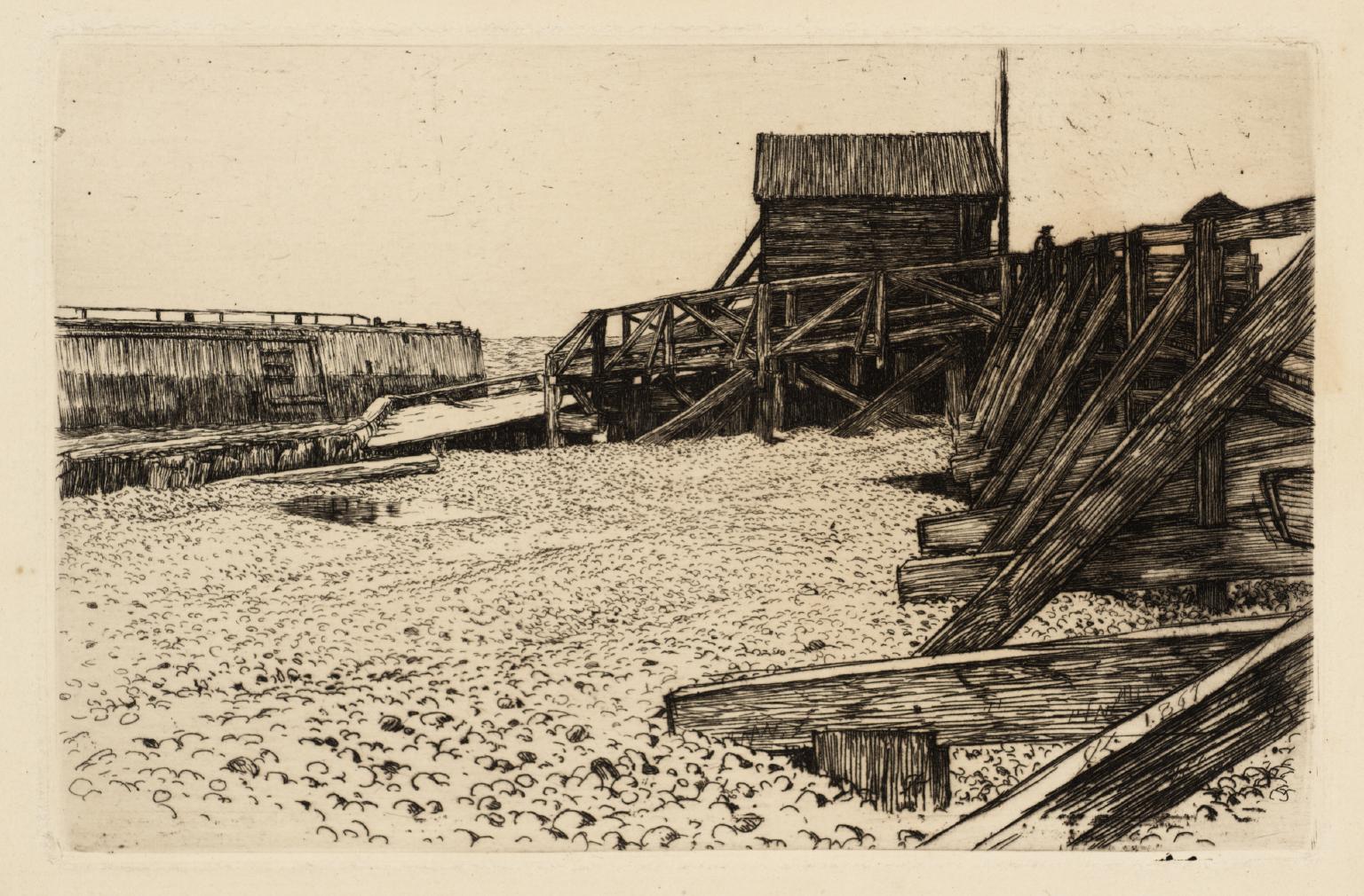 Old Walberswick Pier