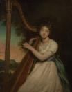 James Northcote, ‘A Young Lady Playing the Harp’ ?exhibited 1814