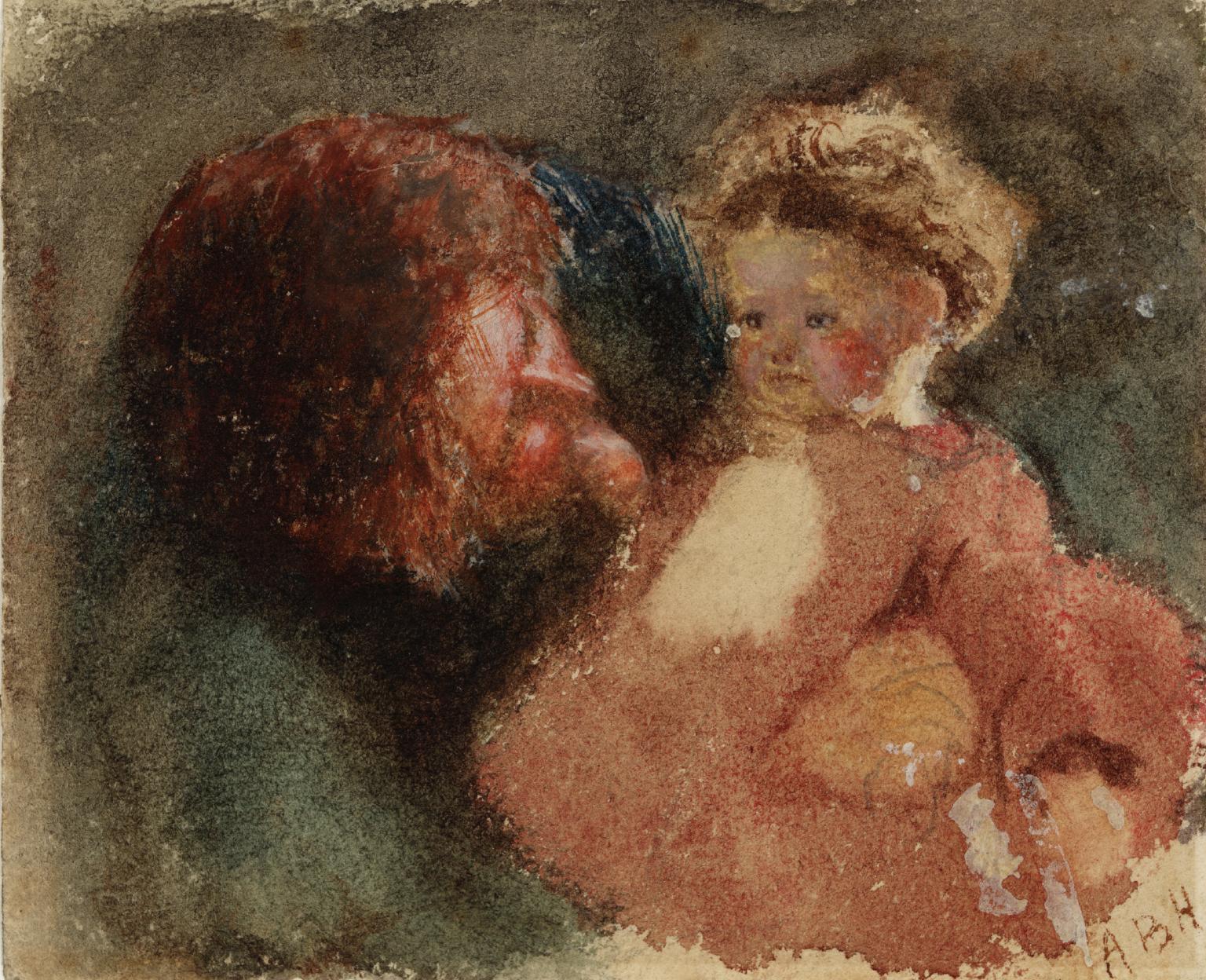 Head of a Woman and Child