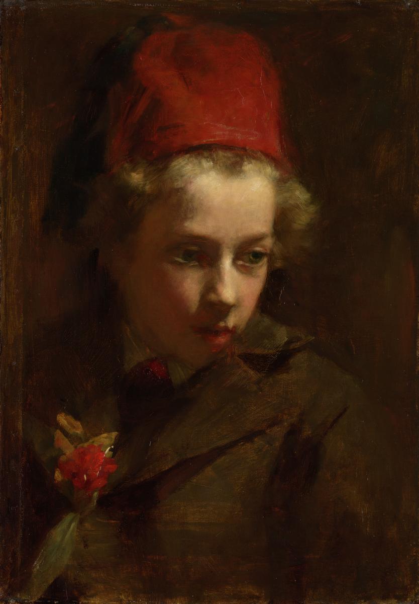‘Sir Robert Lorimer, A.R.A., as a Boy’, John Henry Lorimer, 1875 Tate