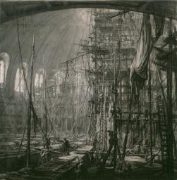 The British Museum Reading Room, May 1907