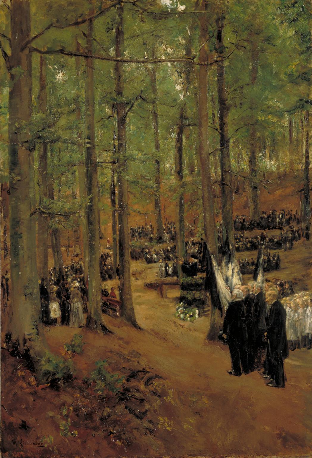 Memorial Service for Emperor Frederick at Kösen