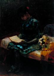 A Girl Reading