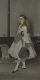 Harmony in Grey and Green: Miss Cicely Alexander