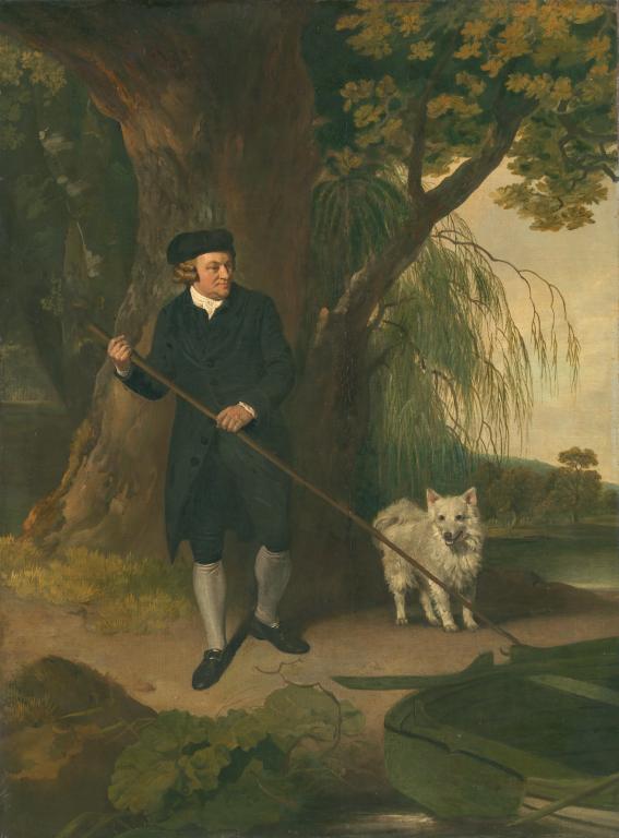 Man with a Dog', Francis Wheatley, c.1775 | Tate
