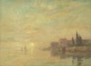 Alfred Robert Hayward, ‘Sunset on the Lagoon, Venice’ 1925