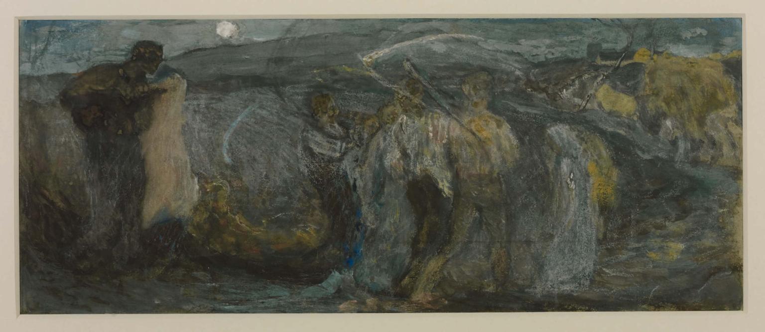 Study for ‘The Harvest Moon’