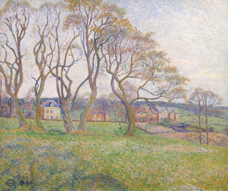 Lucien Pissarro, ‘April, Epping’ 1894