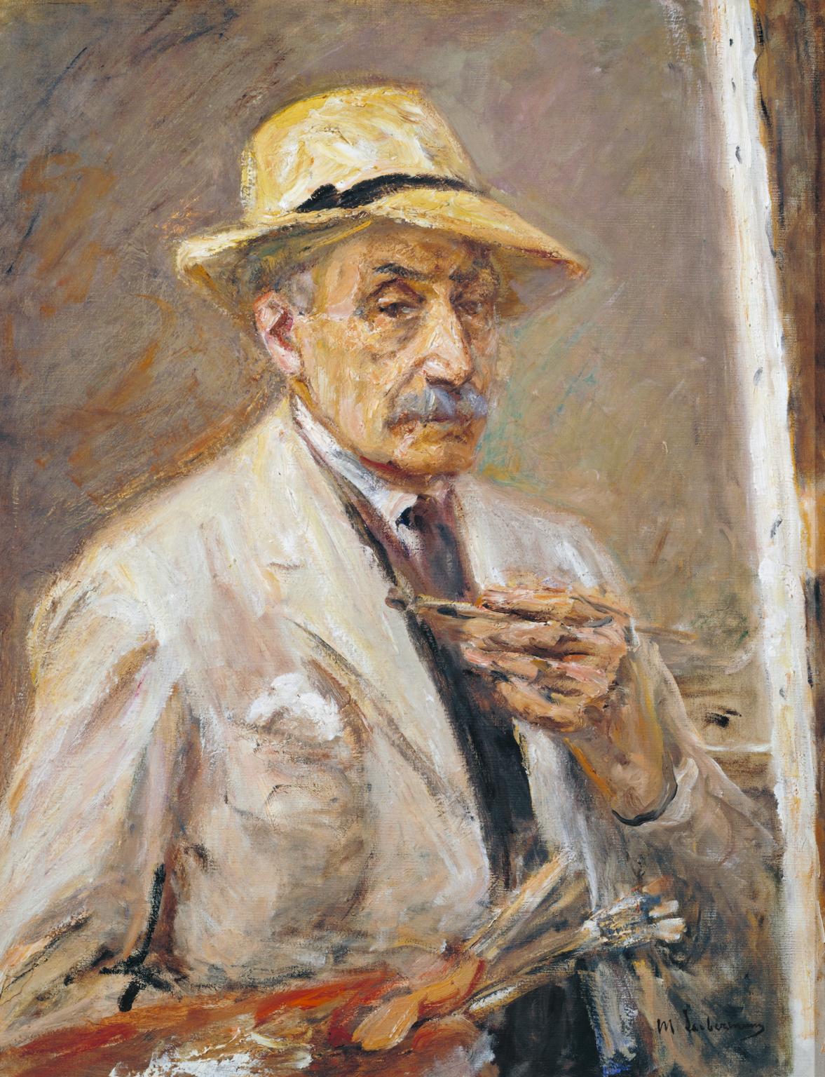 Self-Portrait', Max Liebermann, 1934 | Tate