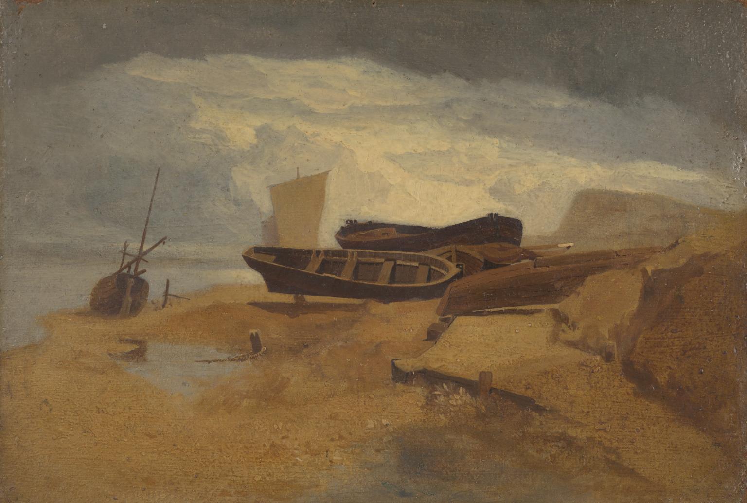 Seashore with Boats
