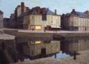 Terrick Williams, ‘Quiet Twilight, Honfleur’ exhibited 1922