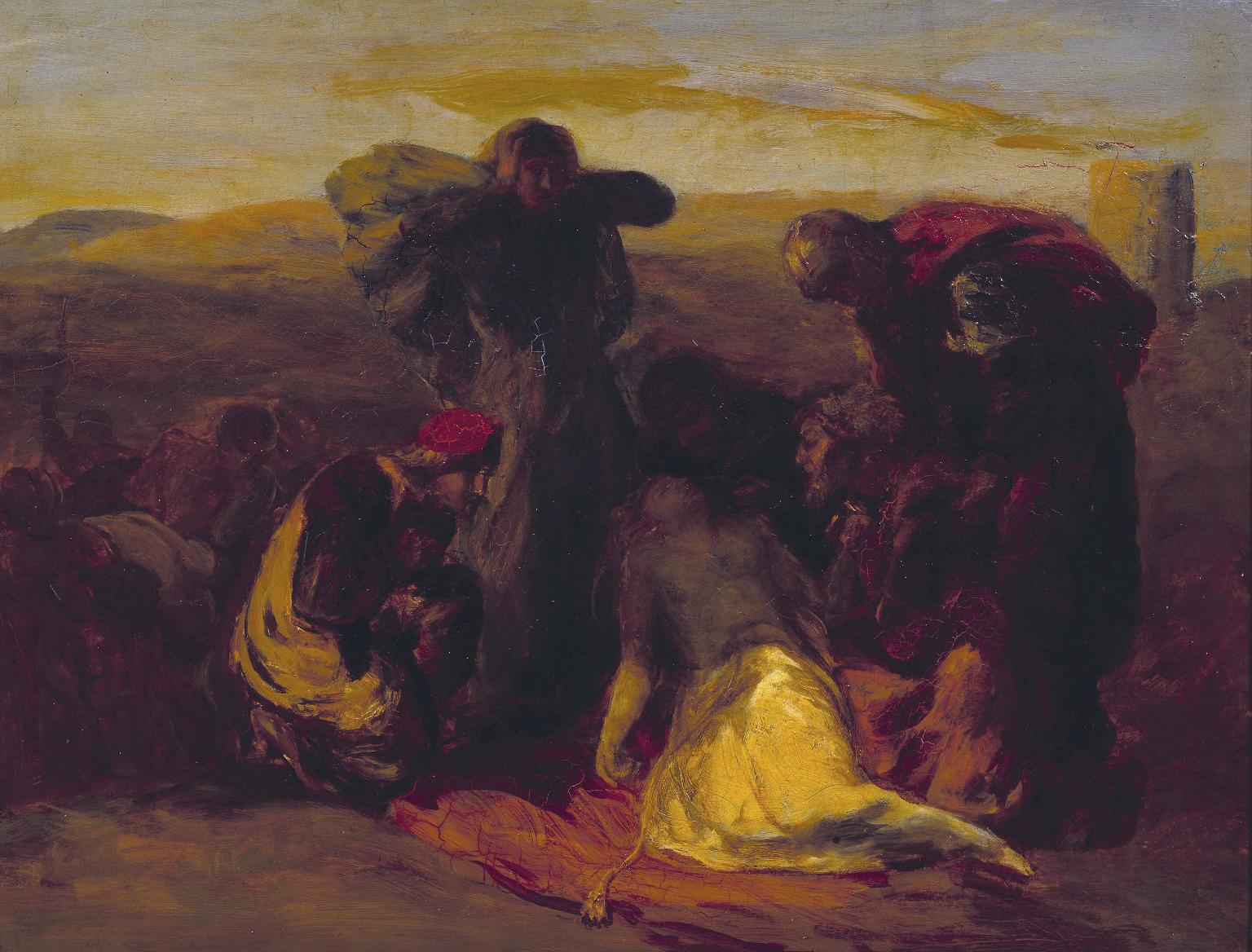 Sketch for ‘The Death of Cordelia’