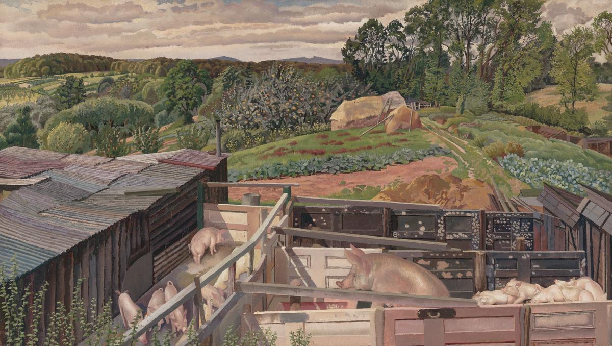 Rickett's Farm, Cookham Dene', Sir Stanley Spencer, 1938 | Tate