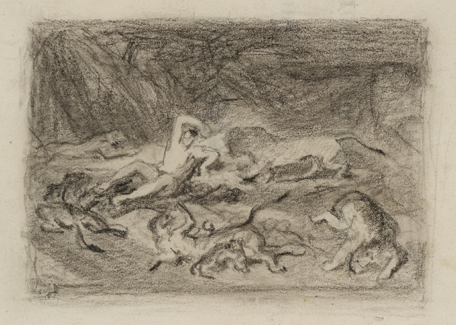 Study for ‘Daniel in the Lion’s Den’