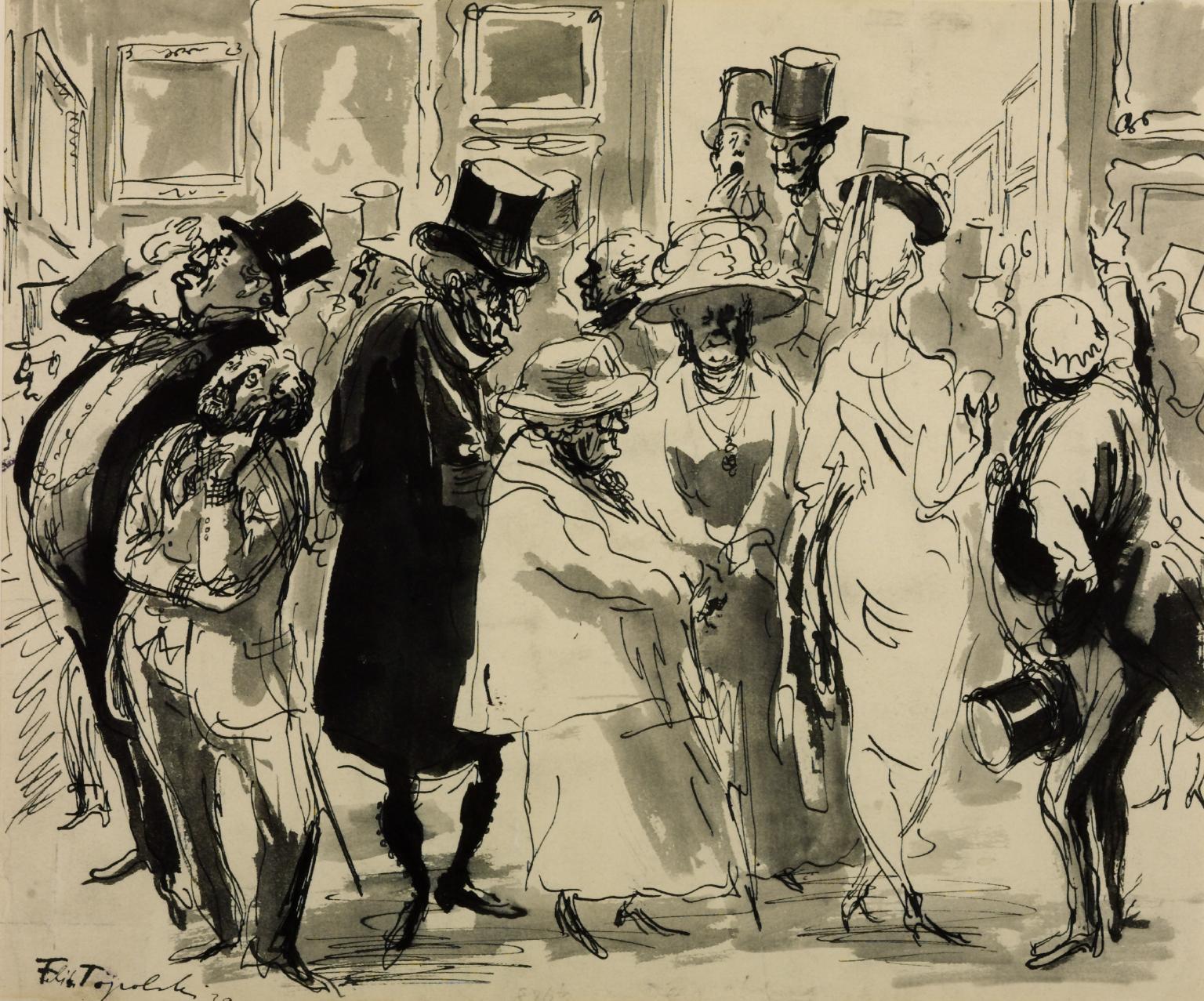 The Royal Academy: Private View Day