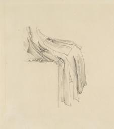Study of Drapery for ‘King Cophetua and the Beggar Maid’ (N01771)