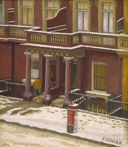 Charles Ginner, ‘Snow in Pimlico’ 1939