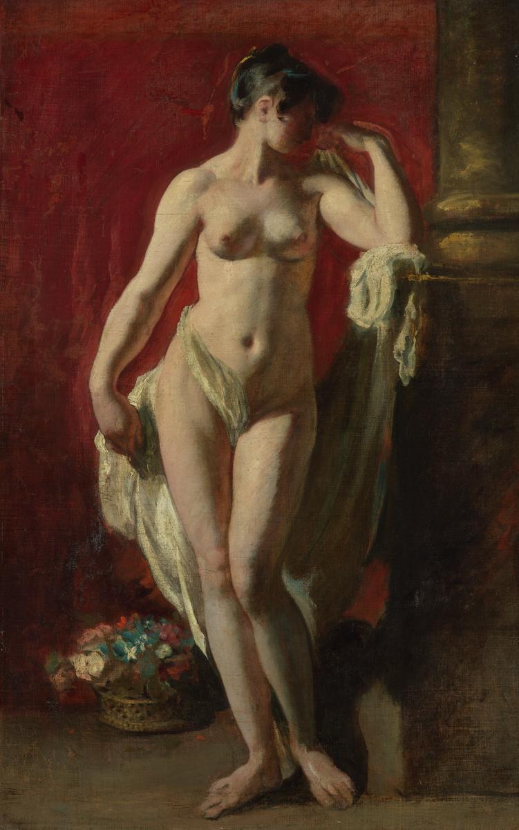 Standing Female Nude', William Etty, c.1835–40 | Tate