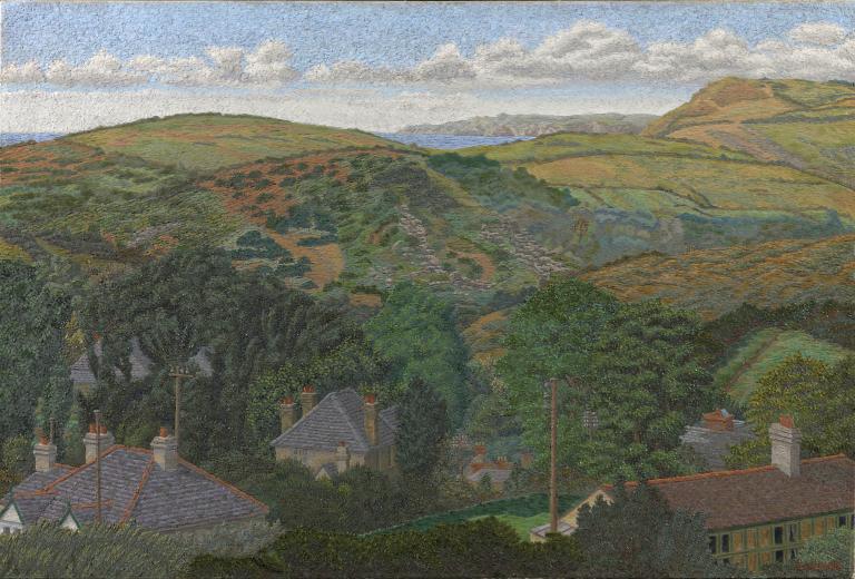 Charles Ginner, ‘Hartland Point from Boscastle’ 1941