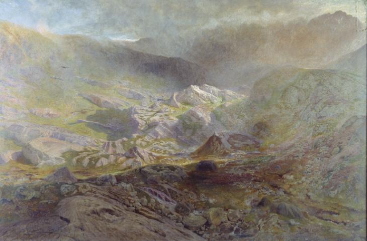 ‘cwm Trefaen’, Alfred William Hunt, C.1855–60 