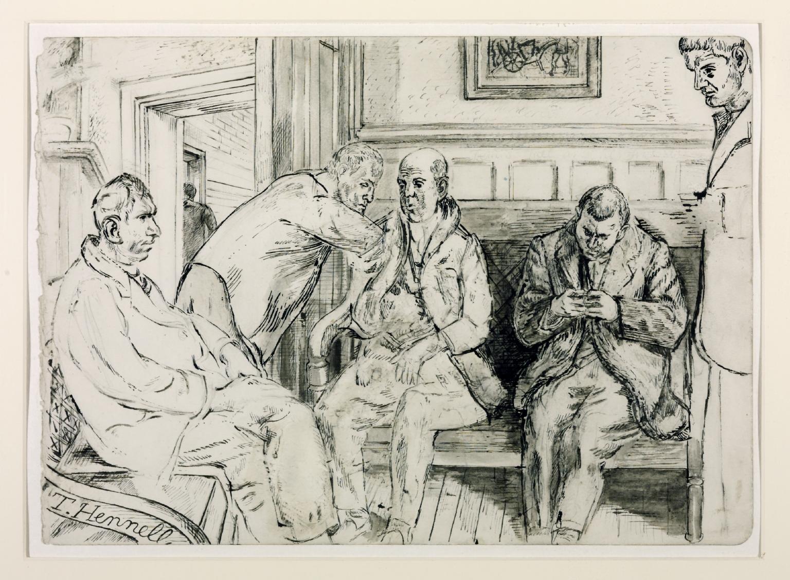 Portrait Study: Five Figures