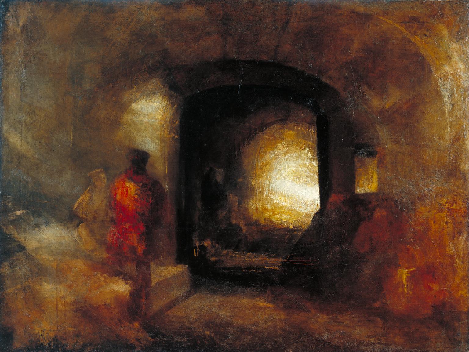 Figures in a Building