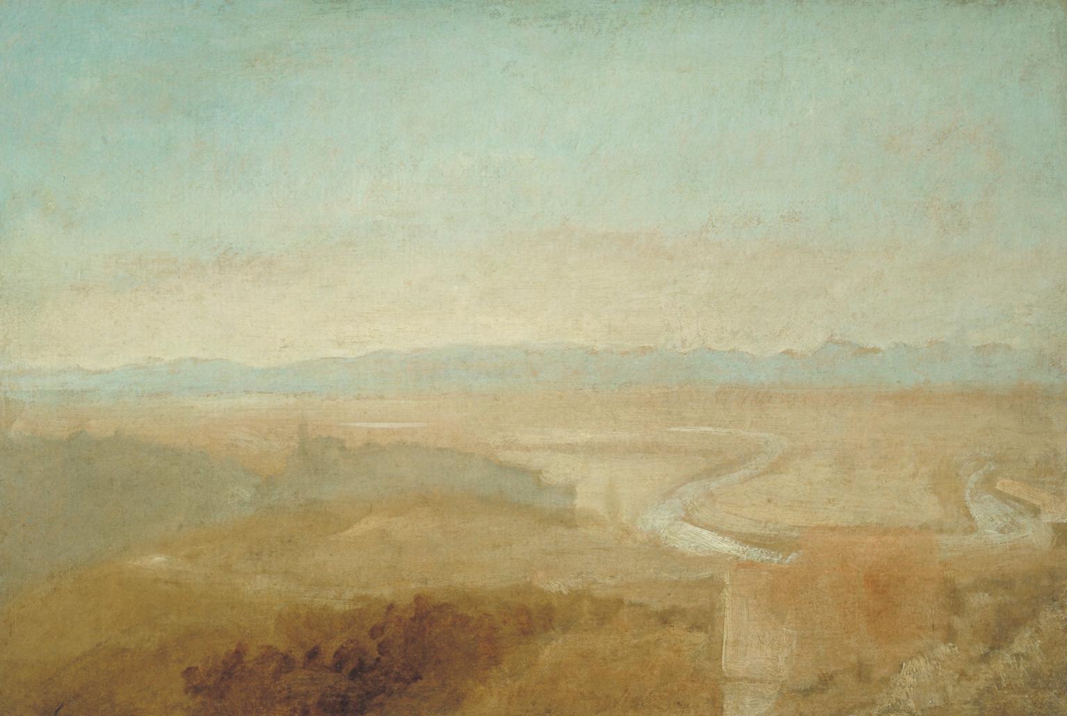Hill Town on the Edge of the Campagna