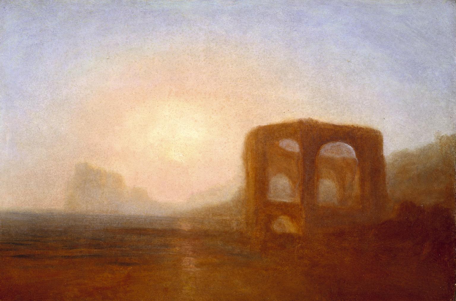 Seacoast with Ruin, probably the Bay of Baiae