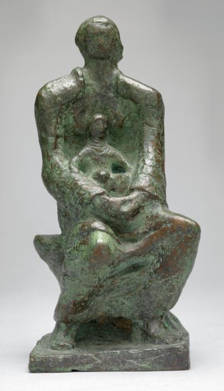 Henry Moore OM, CH, ‘Maquette for Madonna and Child’ 1943, cast 1944-5