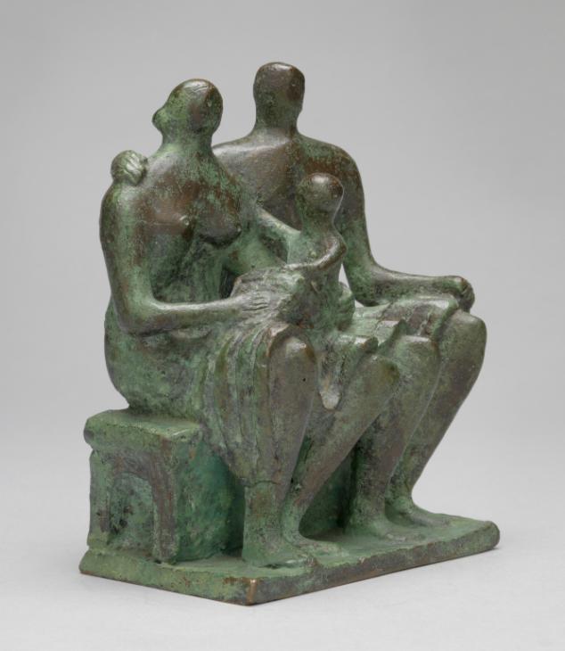 Henry Moore OM, CH, ‘Maquette for Family Group’ 1943, cast 1944–5