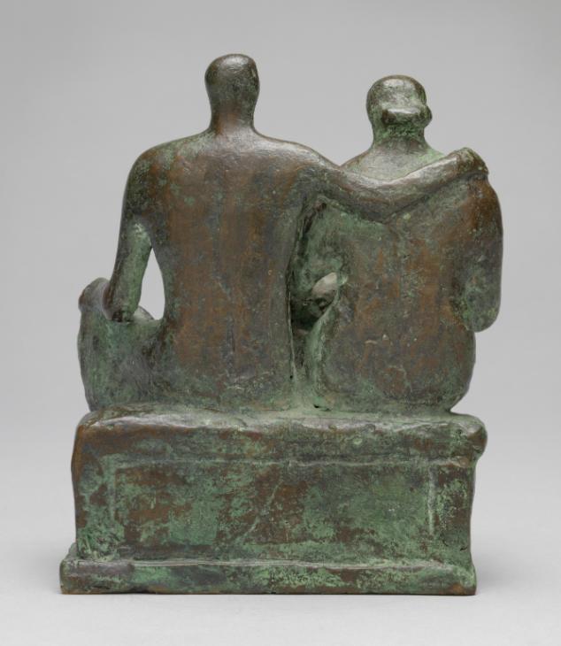 Henry Moore OM, CH, ‘Maquette for Family Group’ 1943, cast 1944–5