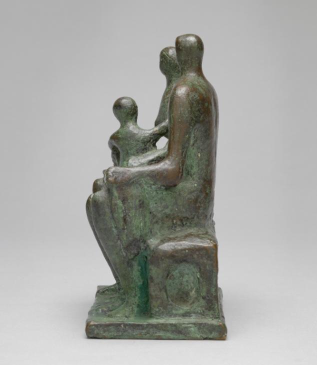 Henry Moore OM, CH, ‘Maquette for Family Group’ 1943, cast 1944–5
