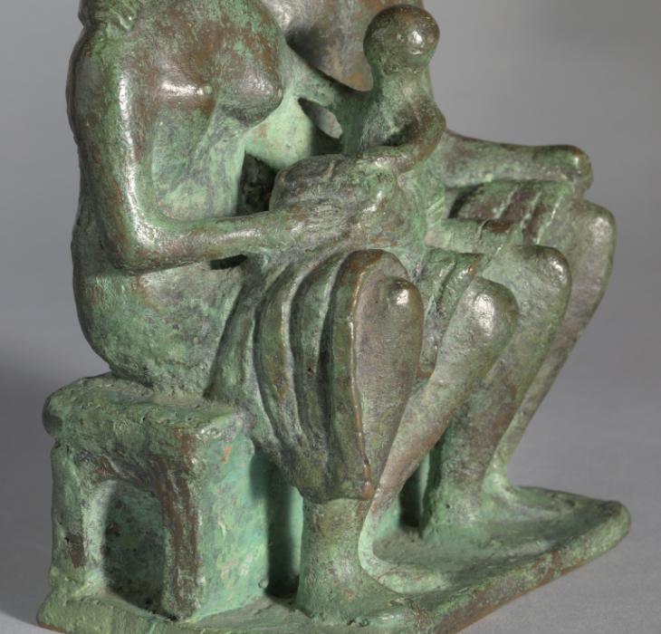 Henry Moore OM, CH, ‘Maquette for Family Group’ 1943, cast 1944–5