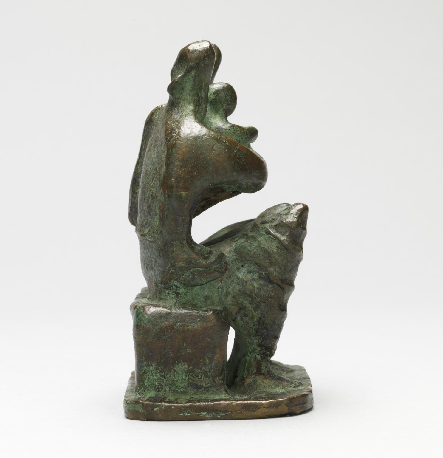 Henry Moore OM, CH, 'Maquette for Family Group' 1945 (Henry Moore ...
