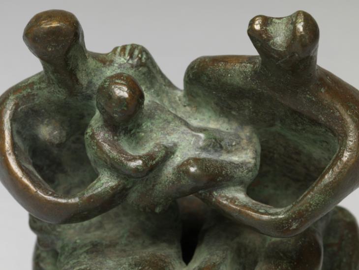 Henry Moore OM, CH, ‘Maquette for Family Group’ 1945 Henry Moore OM, CH, ‘Maquette for Family Group’ 1945