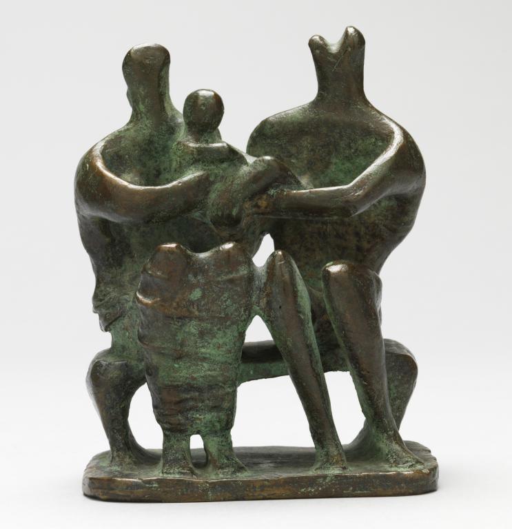 Henry Moore OM, CH, ‘Maquette for Family Group’ 1945
