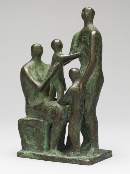 Henry Moore OM, CH, ‘Maquette for Family Group’ 1945