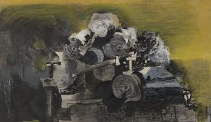 Devastation, 1941: East End, Burnt Paper Warehouse