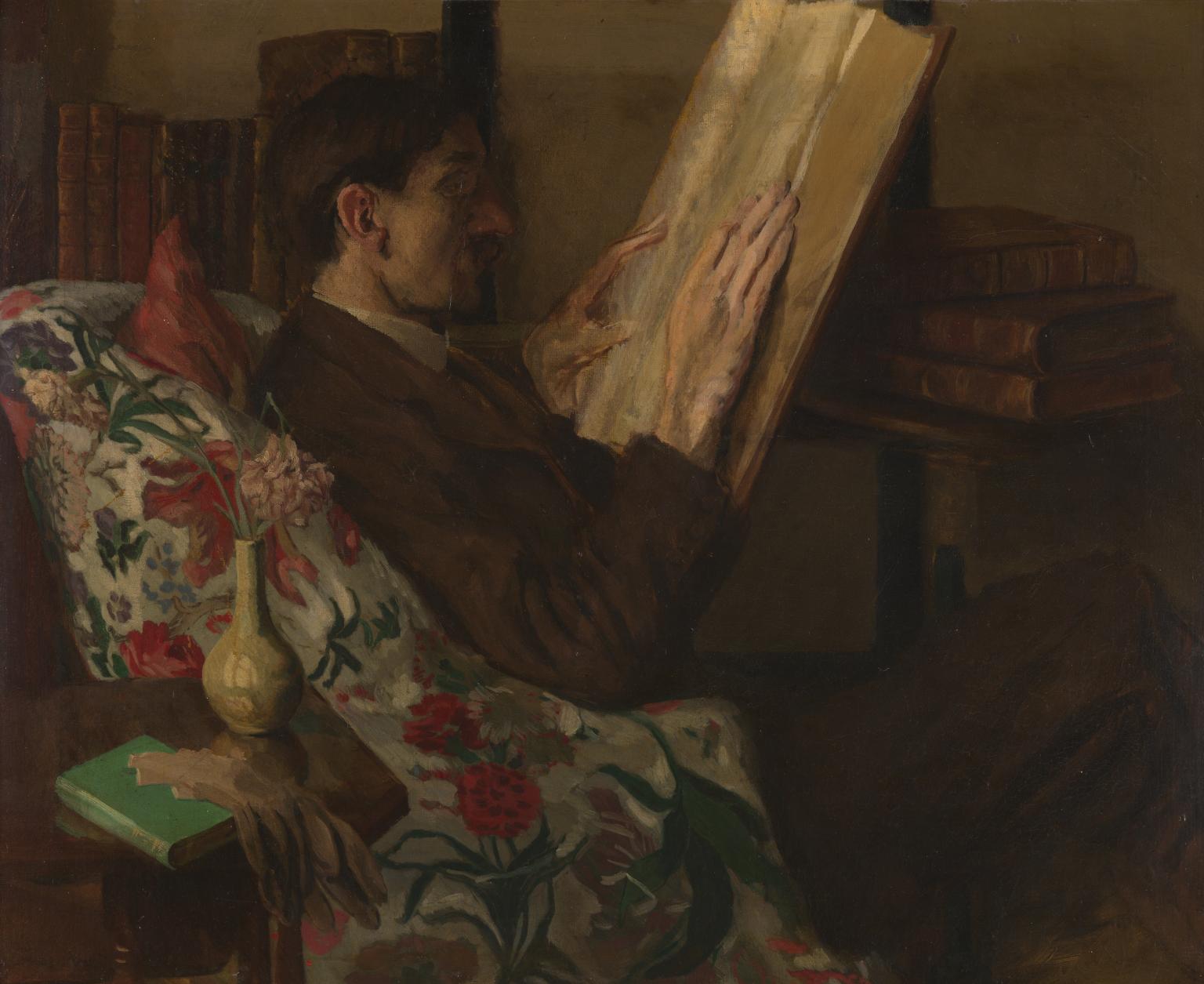Lytton Strachey. Verso: Crime and Punishment