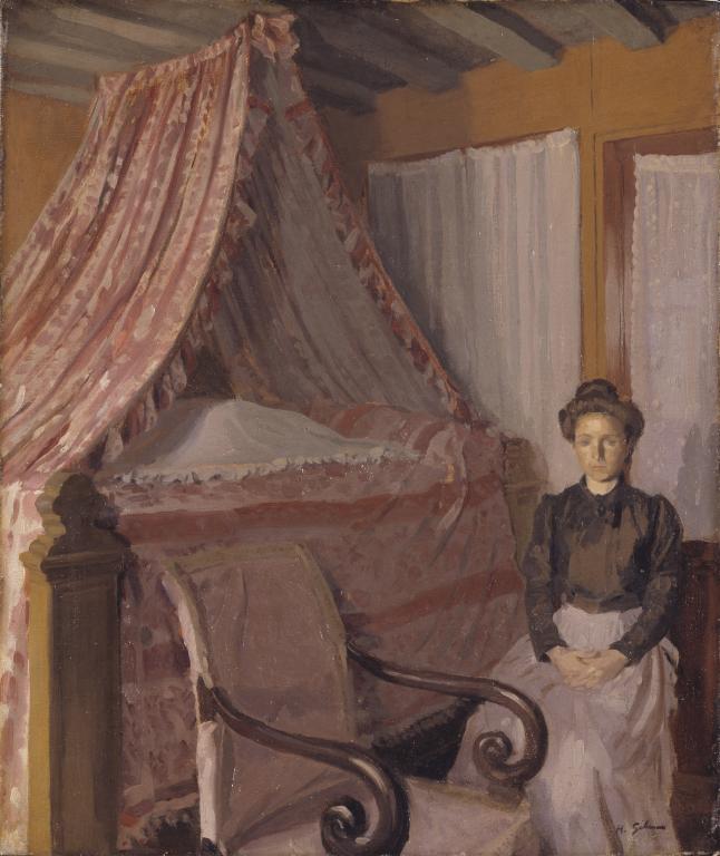 Harold Gilman, ‘French Interior’ c.1907