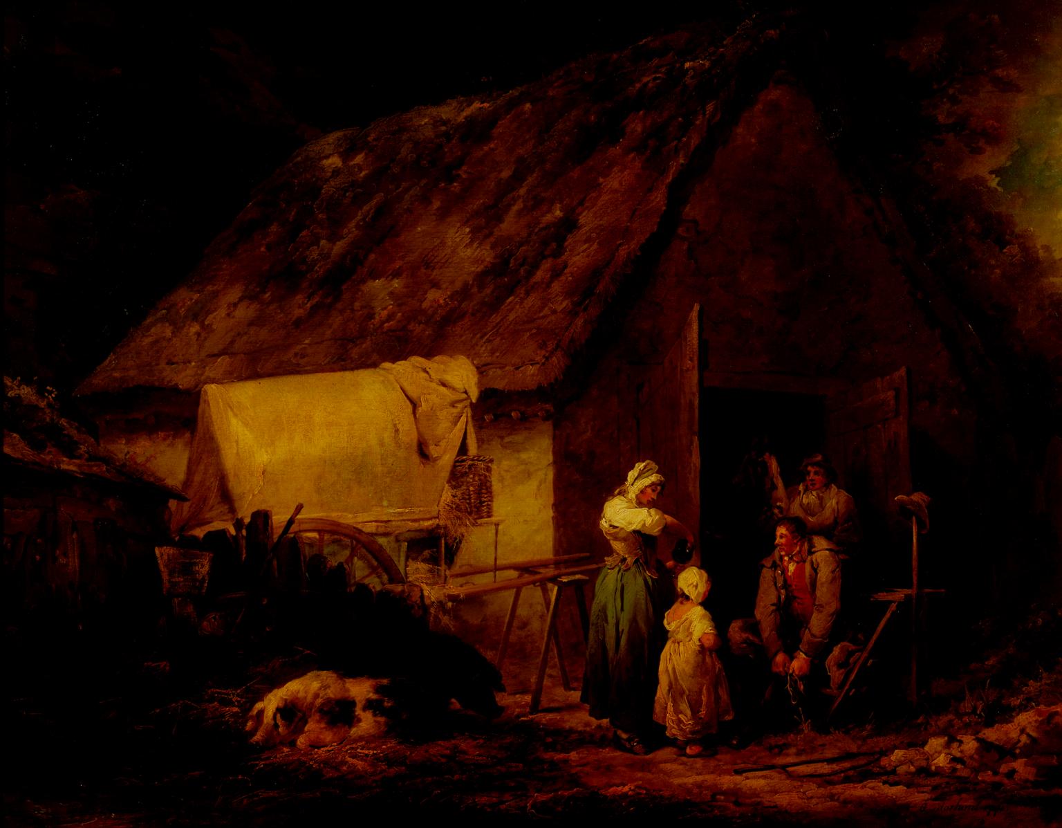 Morning: Higglers Preparing for Market