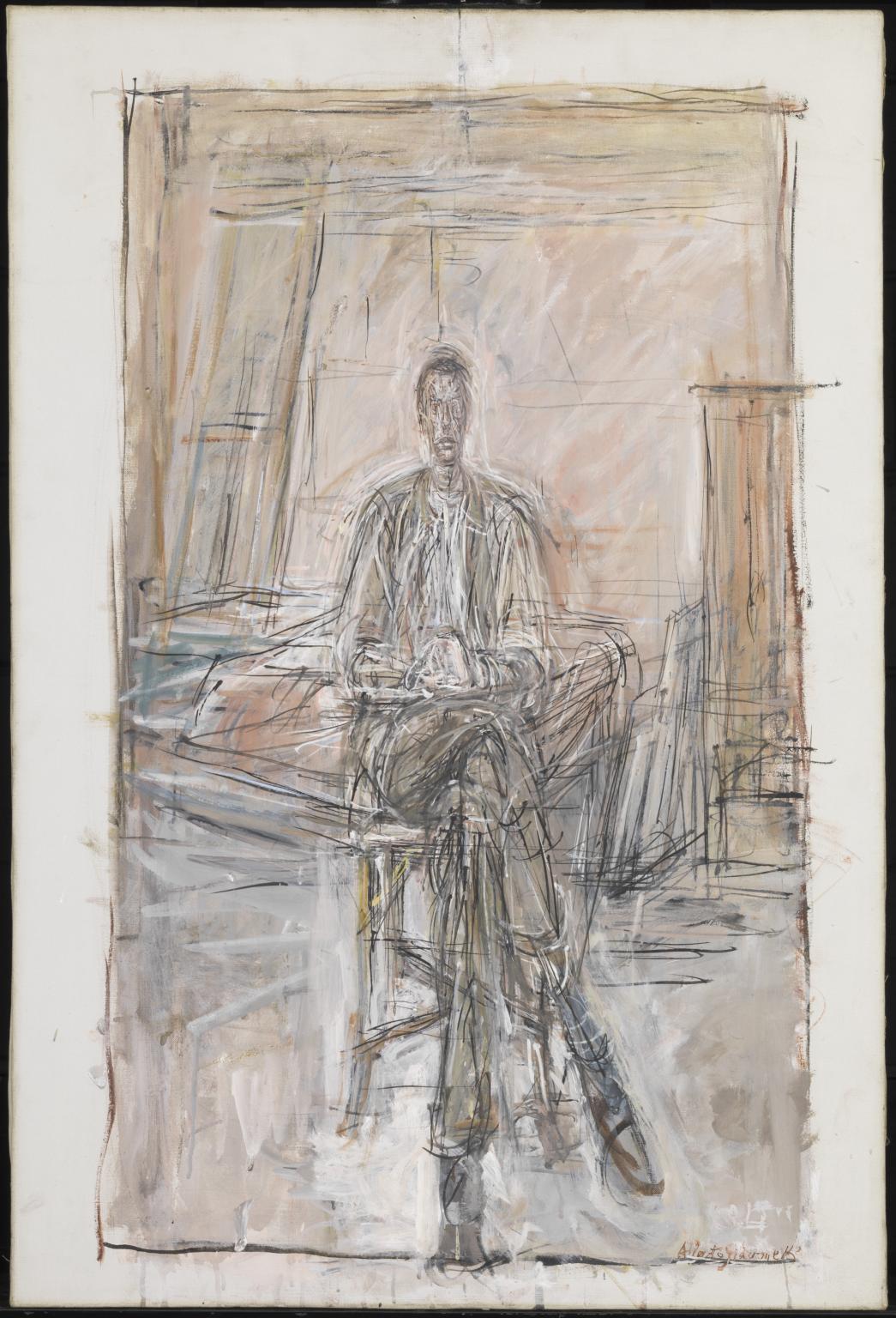 Seated Man', Alberto Giacometti, 1949 | Tate