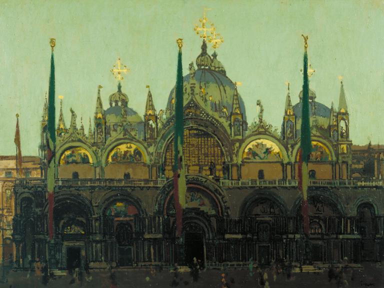 Walter Richard Sickert, ‘St Mark's, Venice (Pax Tibi Marce Evangelista Meus)’ 1896