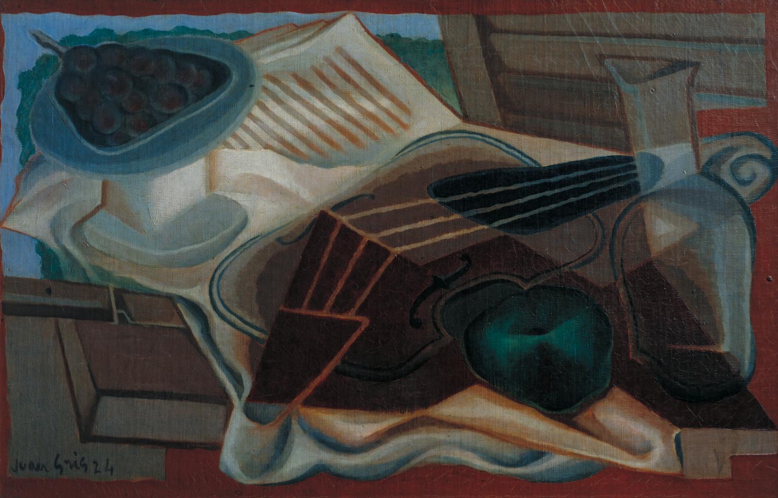 Violin and Fruit-Dish', Gris, 1924 | Tate