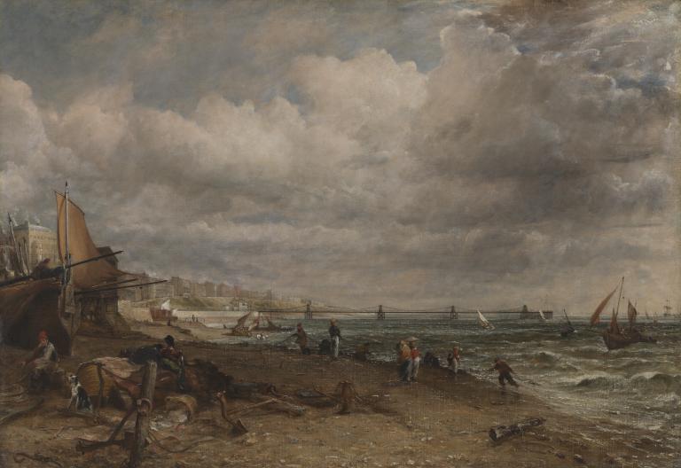 ‘Chain Pier, Brighton’, John Constable, 1826–7 | Tate